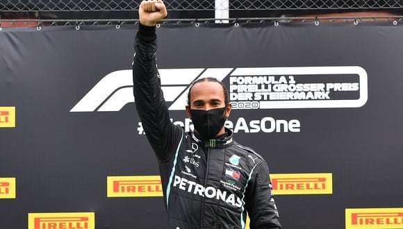 Lewis Hamilton se llevó el GP de Rusia por el Mundial de la F1. (AFP)