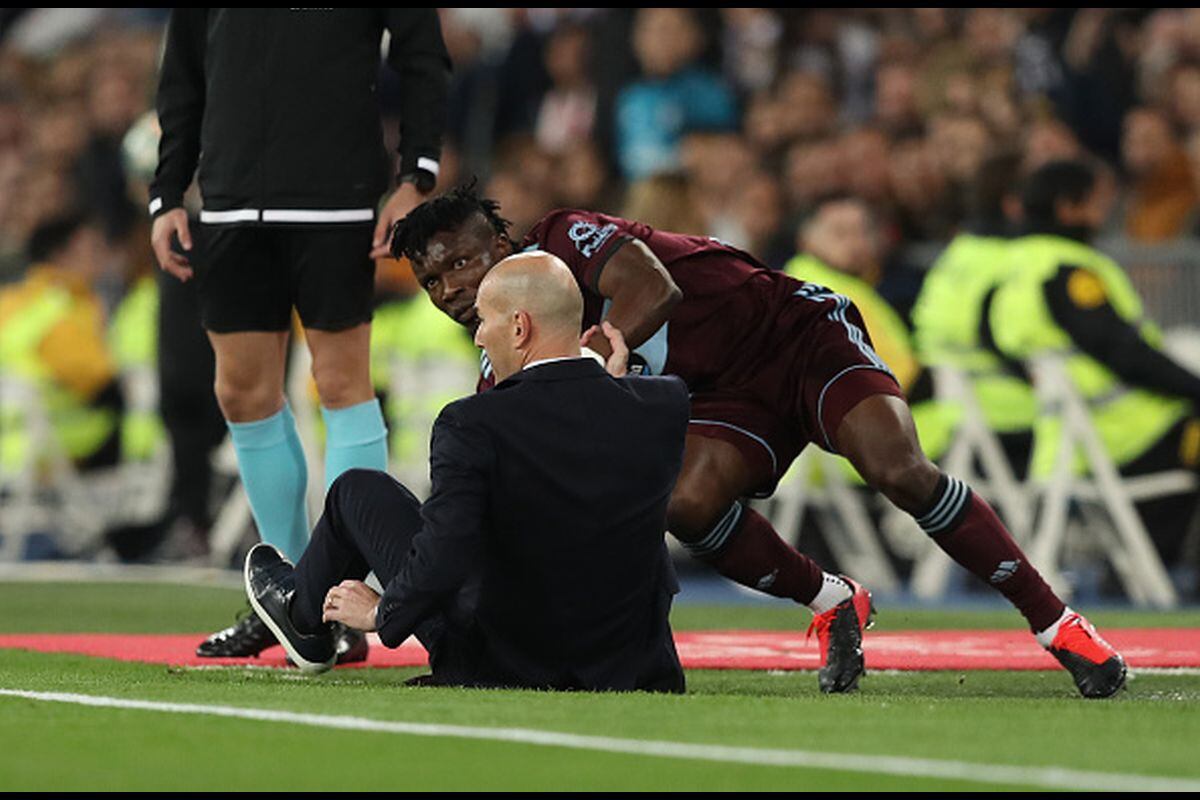 Real Madrid perdió dos puntos tras empatar ante el Celta en el Bernabéu por LaLiga Santander. (Getty Images)