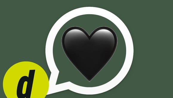 De esta manera podrás colocar un corazón negro como ícono de WhatsApp. (Foto: Depor - Composición)