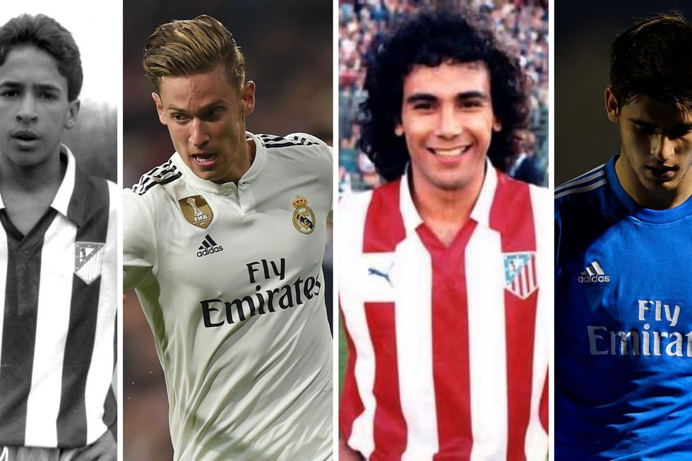 Futbolistas que jugaron en Real Madrid y Atlético (Foto: Agencias)