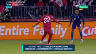 Vale el intento: Nilson Loyola probó de larga distancia en busca del primer gol del amistoso [VIDEO]