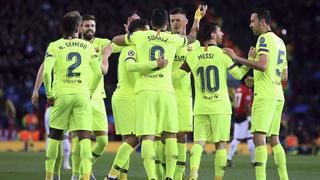 Define cómodo en Camp Nou: Barcelona derrotó 1-0 al Manchester United por la Champions League