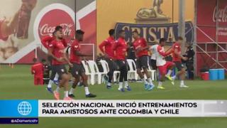 Selección peruana inició entrenamientos con miras a los amistosos ante Colombia y Chile