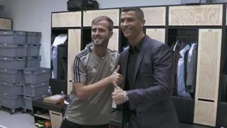 En la intimidad: el encuentro de Cristiano con sus nuevos compañeros yAllegri [VIDEO]