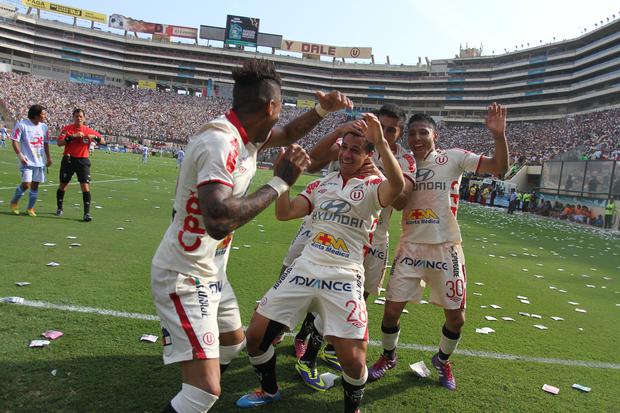 Universitario se consagró campeón nacional por última vez en el 2013. 