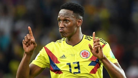Yerry Mina se perderá los partidos de Colombia en las Eliminatorias. (Foto: AFP)