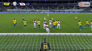 ¿Y el VAR? Polémica en Perú vs. Brasil por mano de Thiago que pudo acabar en penal [VIDEO]
