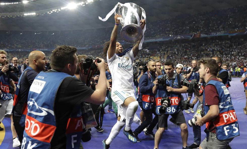 Las mejores fotos de los festejos del Real Madrid tras la obtención de la Champions League. (Agencias)