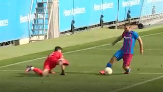 ¿El primero de muchos? El gol del ‘Kun’ Agüero con Barcelona que emociona [VIDEO]
