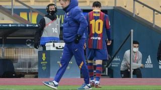 “Por golpear a un contrario...”: el parte arbitral de la roja a Leo Messi