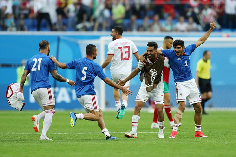 Marruecos vs. Irán: iraníes vencieron 1-0 tras autogol. (Getty)