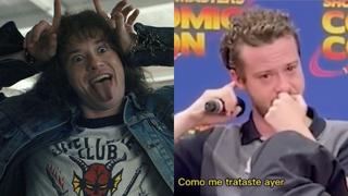 Joseph Quinn lloró en la Comic Con tras escuchar las emotivas palabras de una fan 