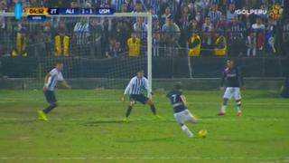 Alianza Lima: jugador de San Martín falló ocasión gol a pocos metros del arco (VIDEO)
