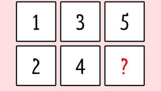 Solo un genio puede detectar el patrón para reemplazar el signo de interrogación en 15 segundos