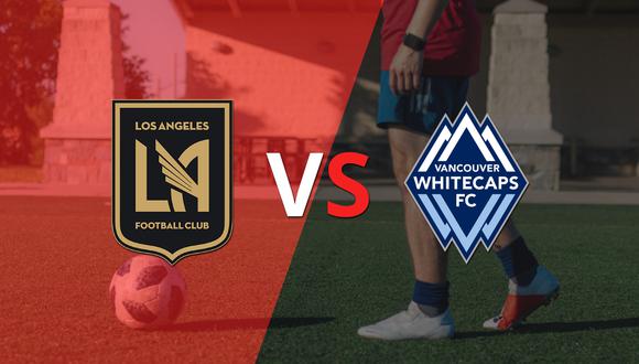 Los Angeles FC y Vancouver Whitecaps FC empatan 2-2 y se van a los vestuarios
