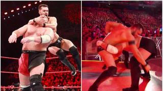 ¡Salieron ganando! Finn Bálor y Samoa Joe tuvieron batalla campal, pero al final Kurt Angle los premió [VIDEO]