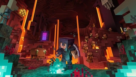 Minecraft anuncia que el 23 de junio llega la actualización del Nether. (Foto: Mojang)