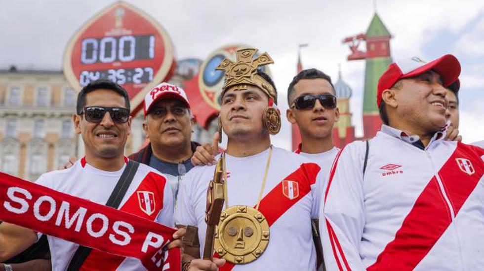 El hincha peruano se hizo sentir en Rusia 2018. (Foto: Agencias)