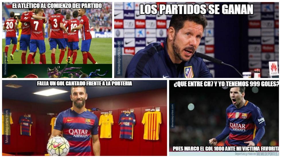 Mira los mejores memes que dejó el partido del Barcelona frente al Atlético de Madrid.