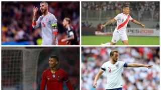 Llevarán la cinta: los 32 capitanes en el Mundial Rusia 2018 [FOTOS]