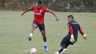 Christopher Olivares marcó un gol en la práctica a pocos días del choque clave ante Bolivia [VIDEO]