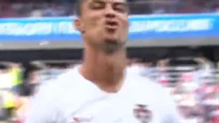 A Cristiano le gritaron "¡Messi, Messi!" en el Portugal vs. Marruecos y así reaccionó [VIDEO]