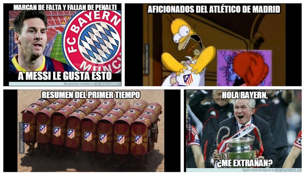 Bayern Munich vs. Atlético Madrid: mira los memes de la clasificación del equipo de Simeone (memedeportes)