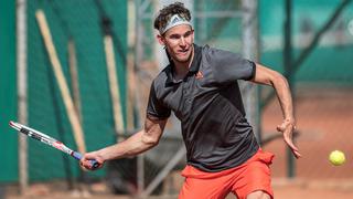 En plena pandemia: Dominic Thiem se convirtió en el primer tenista que vuelve a entrenar en una cancha pública [VIDEO]