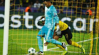 Real Madrid-Dortmund: el error de Navas que terminó en gol de Aubameyang