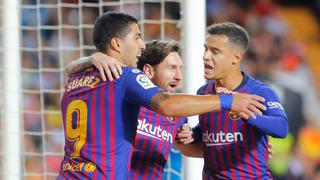 Tibio abrazo: Barcelona y Valencia empataron 1-1 en LaLiga Santander