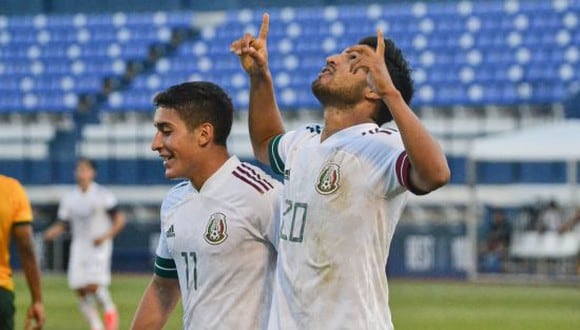 México venció por 3-2 a Australia en un amistoso Sub-23 con mira a Tokio 2020. (Foto: Twitter / Selección Nacional de México)