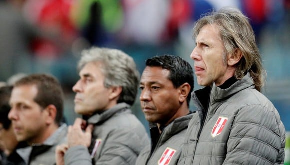 Nolberto Solano es asistente técnico de Ricardo Gareca en la Selección Peruana (Foto: Reuters)