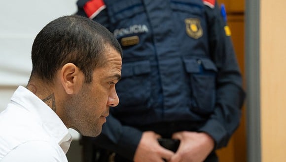 Dani Alves fue condenado el 22 de febrero de 2024 a cuatro años y seis meses de cárcel por delito de agresión sexual. (Foto: Getty Images)