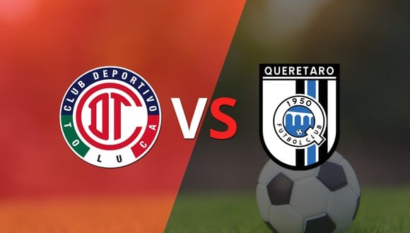 Contundente triunfo parcial de Toluca FC sobre Querétaro