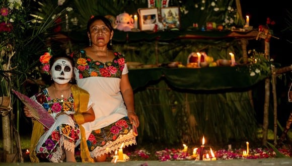 Día de los Muertos, la gran fiesta de México que reúne a vivos y fieles difuntos (Foto: EFE)
