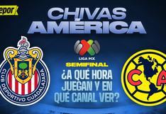 ¿A qué hora juegan Chivas vs. América? Canales por el Clásico Nacional