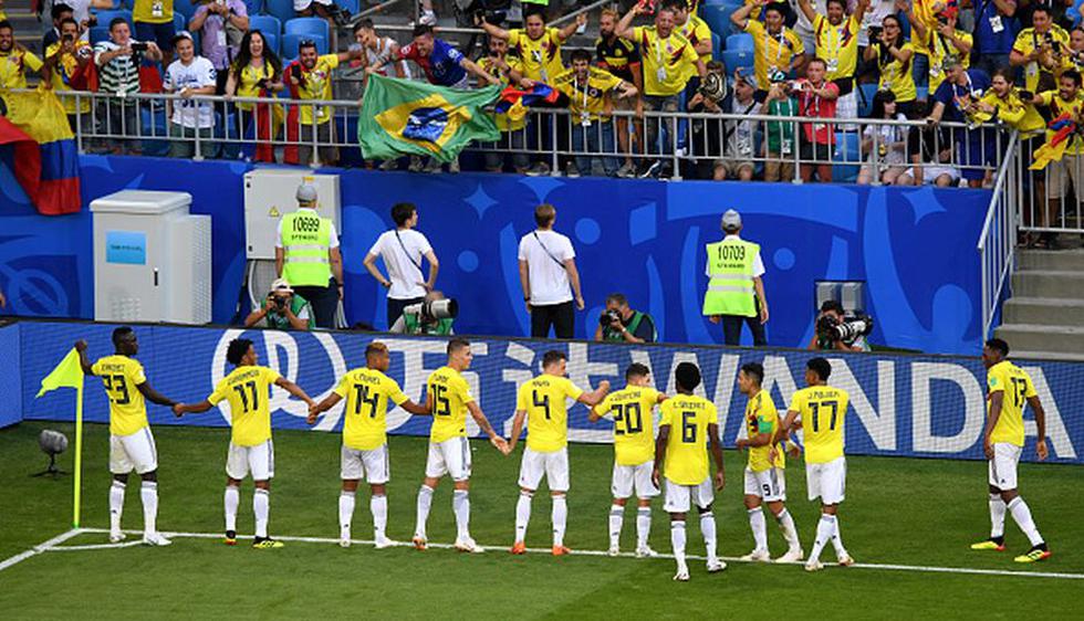 Yerry Mina (Colombia en Rusia 2018). Podría convertirse en el nuevo grito de la Copa del Mundo: 'El baile del látigo' que dio a conocer el central tras marcarle a Nigeria.