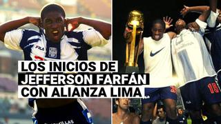 Momentos inolvidables: Repasa los inicios de Jefferson Farfán con la camiseta de Alianza Lima