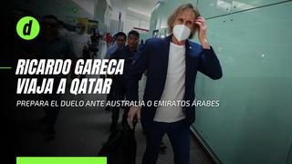 Selección peruana: Gareca llegó a Qatar para ver el partido entre Australia y Emiratos Árabes Unidos