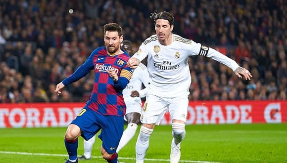 Sergio Ramos y Lionel Messi terminan contrato en sus clubes a fines de junio de 2021. (Getty)