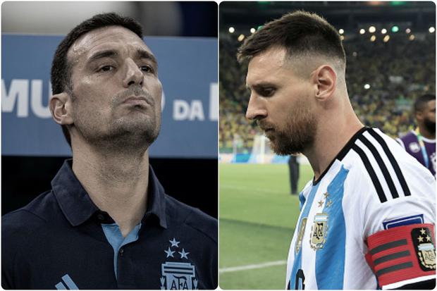Lionel Messi y Scaloni también fueron compañeros en la selección de Argentina. (Foto: Getty Images)
