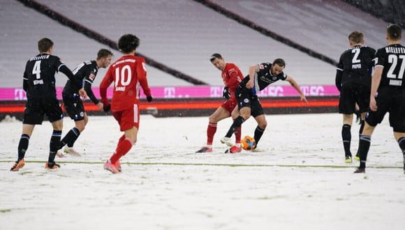 El Bayern salvó un punto en su vuelta a la Bundesliga tras conquistar el Mundial de Clubes. (Foto: EFE)