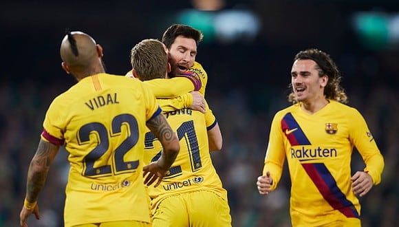 Barcelona derrotó 2-1 a Betis en un partidazo por LaLiga Santander 2020. (Foto: Getty Images)