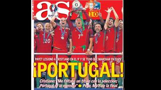 Portugal campeón: así informó la prensa internacional el histórico título