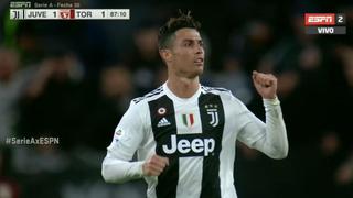 ¡Volvió a superar a Messi! Cristiano Ronaldo firma el empate 1-1 de Juventus contra Torino [VIDEO]