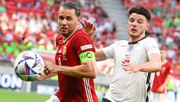 Inglaterra vs. Hungría en partido por la UEFA Nations League. (Foto: EFE)