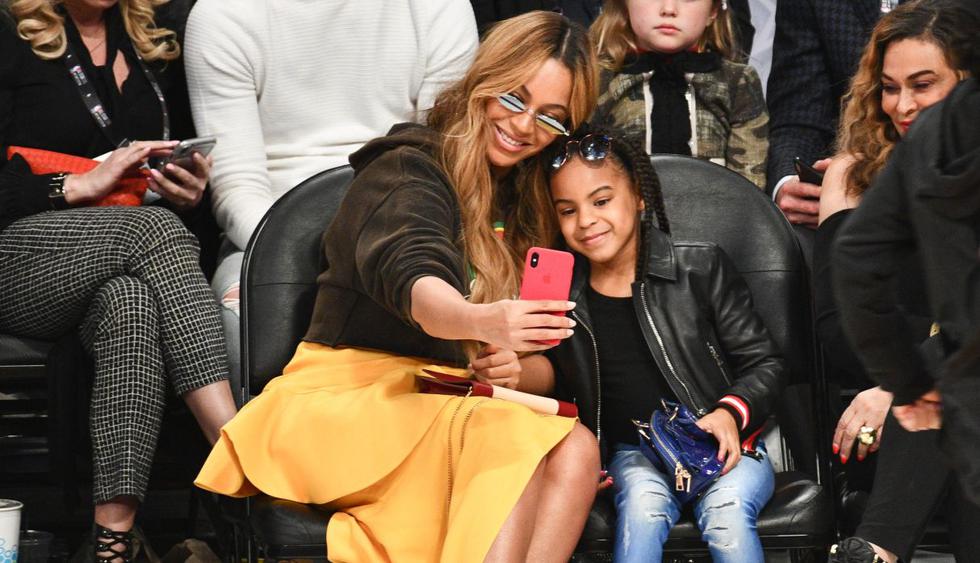 Blue Ivy Carter, hija de Beyoncé y Jay-Z, debutó como cantante con el tema “Brown Skin Girl". (Foto: AFP)
