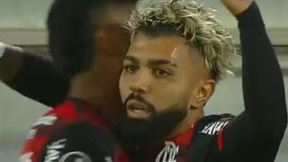 En el área, no perdona: Gabigol anotó el 1-0 en U. Católica vs. Flamengo por Libertadores