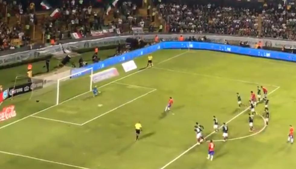 Este fue el gol de Bryan Ruíz que puso el 2 a 1 a favor de Costa Rica ante México. | Televisa