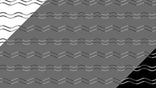 El test visual que puede decirte si tienes ceguera de curvatura: ¿Ves líneas onduladas o en zigzag?